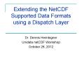 Extending the NetCDF Supported Data Formats using a Dispatch Layer PowerPoint PPT Presentation