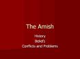 The Amish PowerPoint PPT Presentation