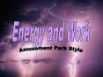 Energy and Work PowerPoint PPT Presentation