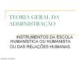 TEORIA GERAL DA ADMINISTRA PowerPoint PPT Presentation