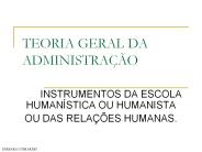 TEORIA GERAL DA ADMINISTRA