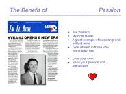 The Benefit of