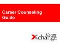 Career Counseling Guide PowerPoint PPT Presentation