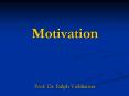 Motivation PowerPoint PPT Presentation