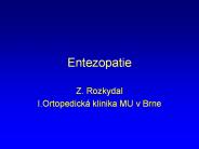 Entezopatie