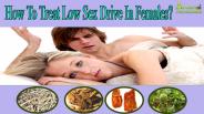 How To Treat Low Sex Drive In Females?