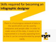Skills required for becoming an infographic designer