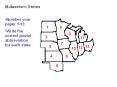 Midwestern States PowerPoint PPT Presentation