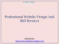 Professional Website Design And SEO Services (1) PowerPoint PPT Presentation