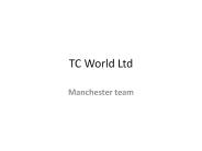 TC World Ltd Manchester Team