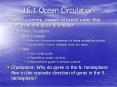 16.1 Ocean Circulation PowerPoint PPT Presentation