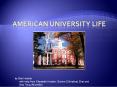 American University Life PowerPoint PPT Presentation