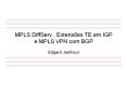 MPLS DiffServ , Extens PowerPoint PPT Presentation