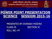 IMPROVEMENT IN FOOD RESOURCES-KVOC ALLD.