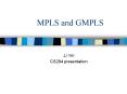 MPLS and GMPLS PowerPoint PPT Presentation