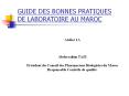 PROJERT DE GUIDE DES BONNES PRATIQUES DE LABORATOIRE PowerPoint PPT Presentation