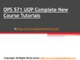 OPS 571 UOP Complete New Course Tutorials PowerPoint PPT Presentation