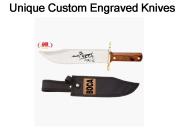 Unique Custom Engraved Knives