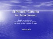 El Metodo Camello Por Kevin Greeson