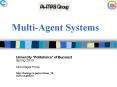 Multi-Agent Systems PowerPoint PPT Presentation