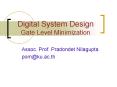 Digital System Design Gate Level Minimization PowerPoint PPT Presentation