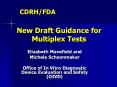 New Draft Guidance for Multiplex Tests PowerPoint PPT Presentation