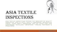 Inspection Services In India
