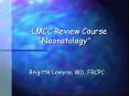 LMCC Review Course  PowerPoint PPT Presentation