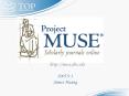 Project MUSE PowerPoint PPT Presentation
