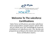 salesforce certifications sample papers