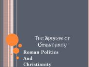 The Spread of Christianity
