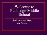 Welcome to Plainedge Middle School