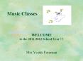Music Classes PowerPoint PPT Presentation