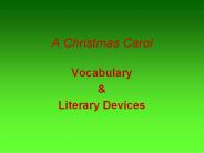 A Christmas Carol
