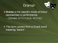 Drama! PowerPoint PPT Presentation