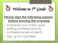 Please sign the following papers before leaving this evening: PowerPoint PPT Presentation