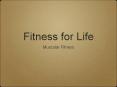Fitness for Life PowerPoint PPT Presentation