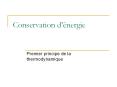 Conservation d PowerPoint PPT Presentation
