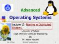 Advanced  Operating Systems PowerPoint PPT Presentation