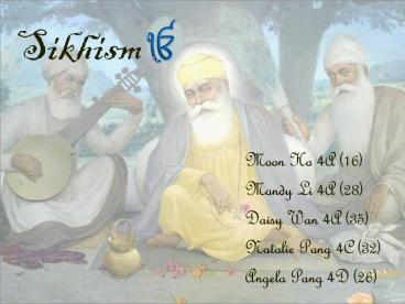 Sikhism