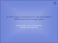A multi-channel architecture for high-performance NAND flash-based storage system PowerPoint PPT Presentation