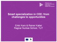 Smart specialization in CEE: from challenges to opportunities