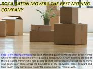 Boca Raton Movers