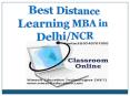Best Distance Learning MBA in Delhi @9540707000 PowerPoint PPT Presentation