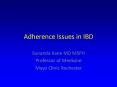 Adherence Issues in IBD PowerPoint PPT Presentation