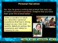 Personal Narrative PowerPoint PPT Presentation
