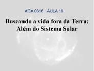 Buscando a vida fora da Terra: Al
