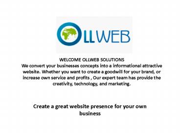 Web Site Design-Search Engine Optimization-Ollweb Solution