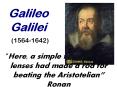 galileo galilei PowerPoint PPT Presentation