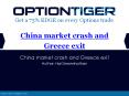 China market crash and Greece exit PowerPoint PPT Presentation